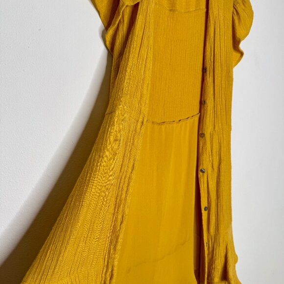 1. STATE | Marigold Mustard Yellow Sundress - 4 - Picture 5 of 10